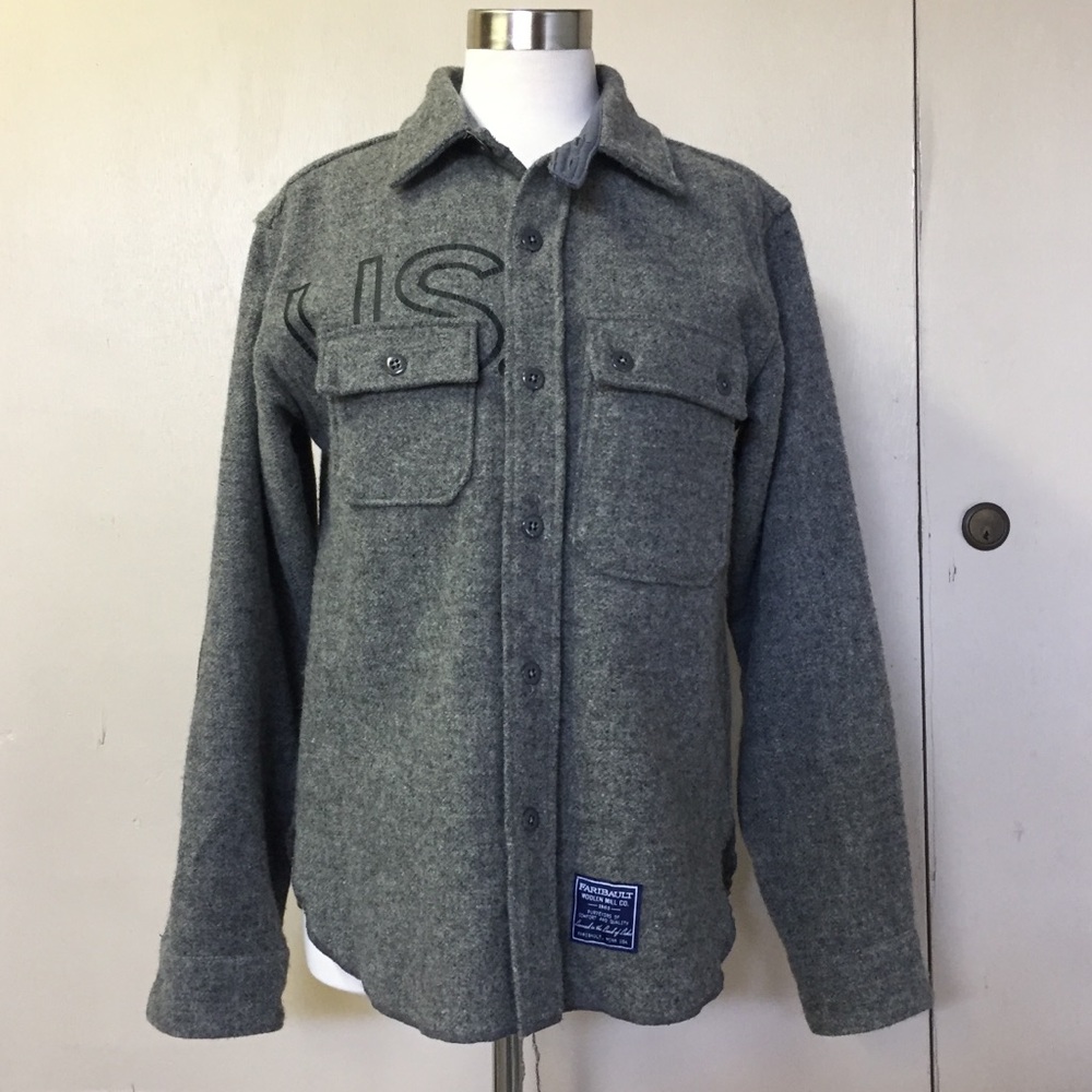 Engineered Garments x Faribault Woolen Mills / Military Blanket CPO Shirt